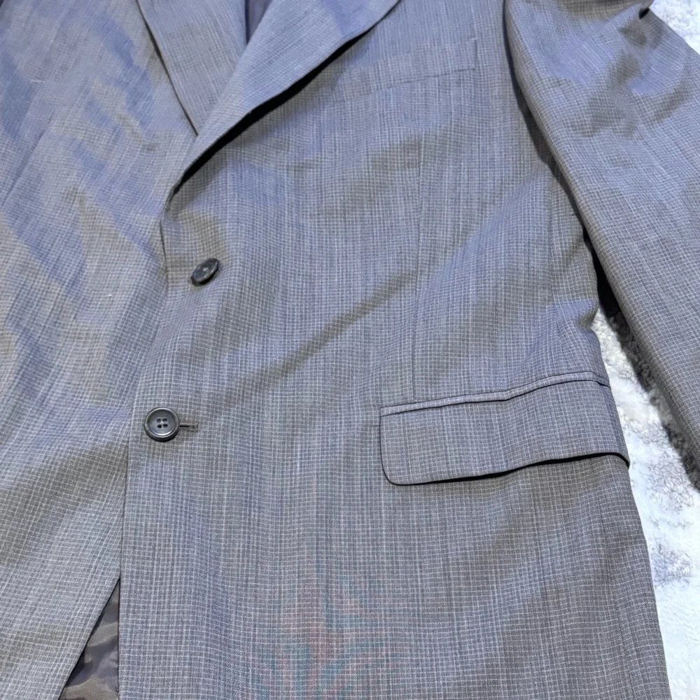 Kilburne and Finch Sport Coat Brown Wool Blend Men's Blazer 42L/36W